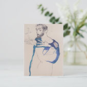 Egon Schiele Briefkaart (Staand voorkant)