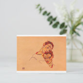 Egon Schiele - Double Self Portrait Briefkaart (Staand voorkant)