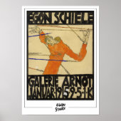 Egon Schiele Fine Art #231-2 Poster (Voorkant)