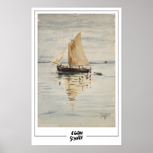 Egon Schiele Fine Art #67 Poster (Voorkant)