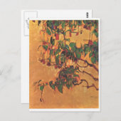 Egon Schiele- Fuchsia Briefkaart (Voorkant / Achterkant)