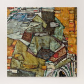 Egon Schiele - Halve bloemen II Legpuzzel (Horizontaal)