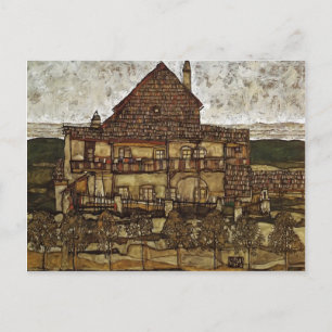 Egon Schiele - House of Shingles Briefkaart