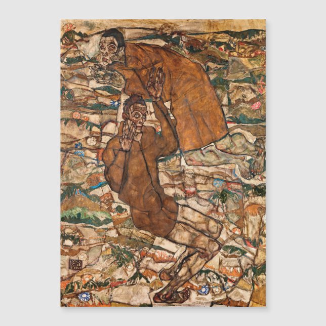 Egon Schiele - Levitation (Voorkant)