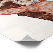 Egon Schiele - Lovers Poster (Hoek)