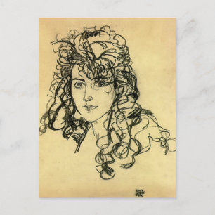 Egon Schiele- Madame Sohn Briefkaart