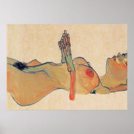 EGON SCHIELE POSTER (Voorkant)