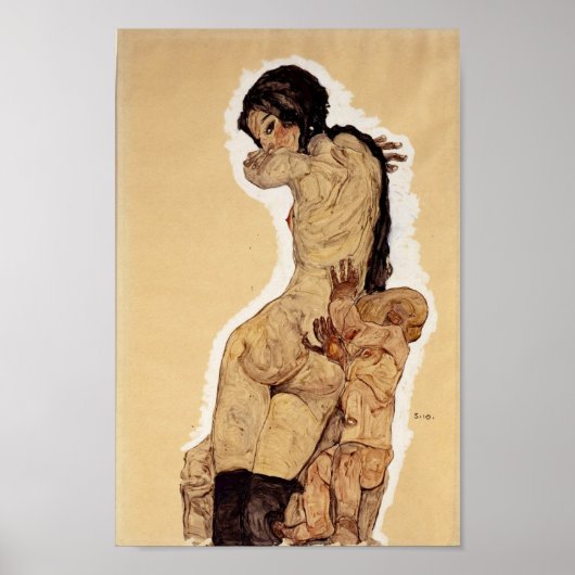 EGON SCHIELE POSTER (Voorkant)