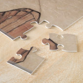 Egon Schiele - puzzle d'autoportrait (Côté)