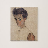 Egon Schiele - puzzle d'autoportrait (Vertical)
