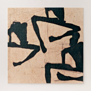 Egon Schiele - Samenstelling met Drie mannen Legpuzzel