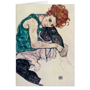 Egon Schiele Seated Woman