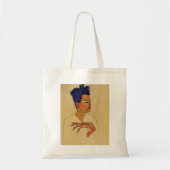Egon Schiele Self Portrait Canvas tas (Voorkant)