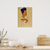 Egon Schiele Self Portrait Poster (Keuken)
