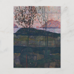 Egon Schiele Setting Sun Briefkaart