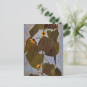 Egon Schiele- Sunflower Briefkaart (Staand voorkant)