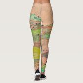 Egon Schiele - Veldlandschap Leggings (Achterkant)