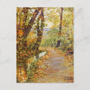 Egon Schiele- Winding Brook Briefkaart