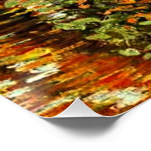 Egon Schiele - Winding Brook Perfect Poster (Hoek)