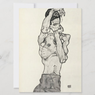 Egon Schiele - Zeichnungen II. Feestdagenkaart