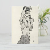Egon Schiele - Zeichnungen II. Kaart (Staand voorkant)