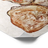 Egon Schiele - Zelfportret met woekerschouder Poster (Hoek)