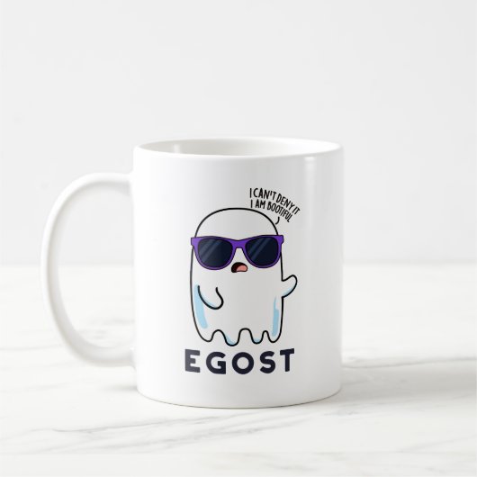 Egost Funny Halloween Ego Ghost Pun Koffiemok (Links)