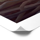 Egret en Palms Poster (Hoek)