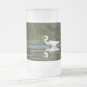 Egret Fish Feast Frosted Mok (Center)