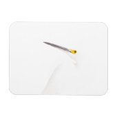 Egret headshot magneet (Horizontaal)
