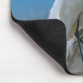 Egret in een Boom Mousepad Muismat (Hoek)