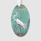 Egret Ornament (voorkant)