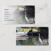 Egret Visitekaartje (Voorkant / Achterkant)