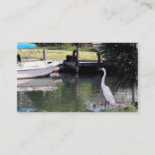 Egret Visitekaartje (Achterkant)