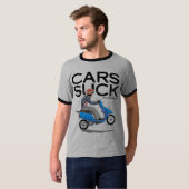 EGS "CARS SUCK" () T-SHIRT (Voorkant volledig)