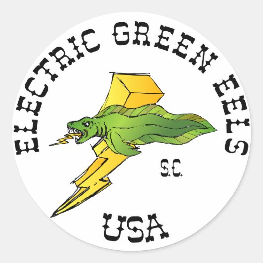 EGS Electric Eels Sticker (Voorkant)