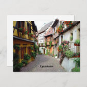 Eguisheim - briefkaart (Voorkant / Achterkant)