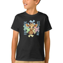 Egyedinek születtem – kedves zsiráfos design