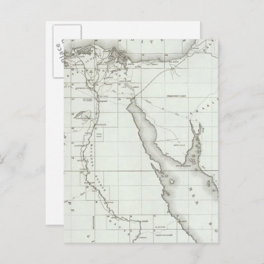 Egyopt en Palestina Briefkaart (Voorkant / Achterkant)