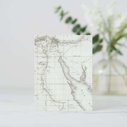 Egyopt en Palestina Briefkaart (Staand voorkant)