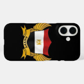 Egypt Flag Emblem Case-Mate iPhone Case (Achterkant (horizontaal))