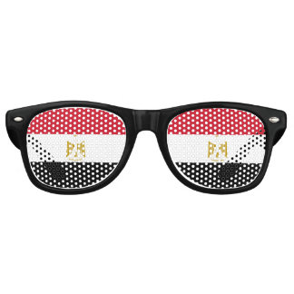 Egypt flag Party Sunglasses Retro Zonnebril