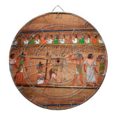 Egypt-Hieroglyphs Dart Board Dartbord (Voorkant)