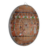 Egypt-Hieroglyphs Dart Board Dartbord (Voorkant Links)