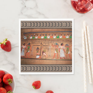 Egypt-Hieroglyphs Paper Napkin Servet