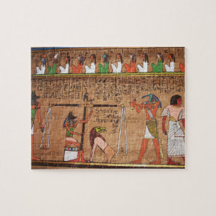 Egypt-Hieroglyphs Puzzle Legpuzzel