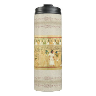 Egypt-Hieroglyphs Thermal Tumbler Thermosbeker