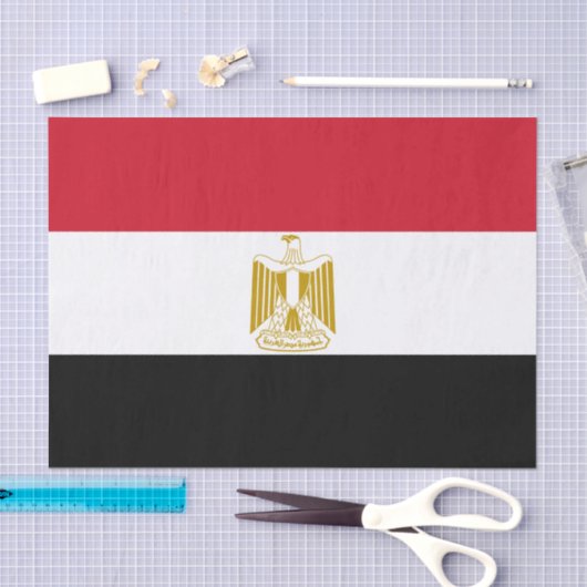 Egypt paper tissue, Egyptian Flag tissue paper Tissuepapier (Craft)