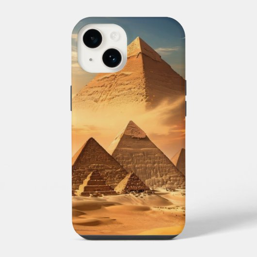 Egypt Pyramid Unique Style iPhone Hoesje (Achterkant)