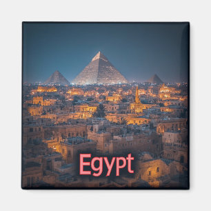 Egypt Reis Erfgoed Cadeau 🗺️ Magneet
